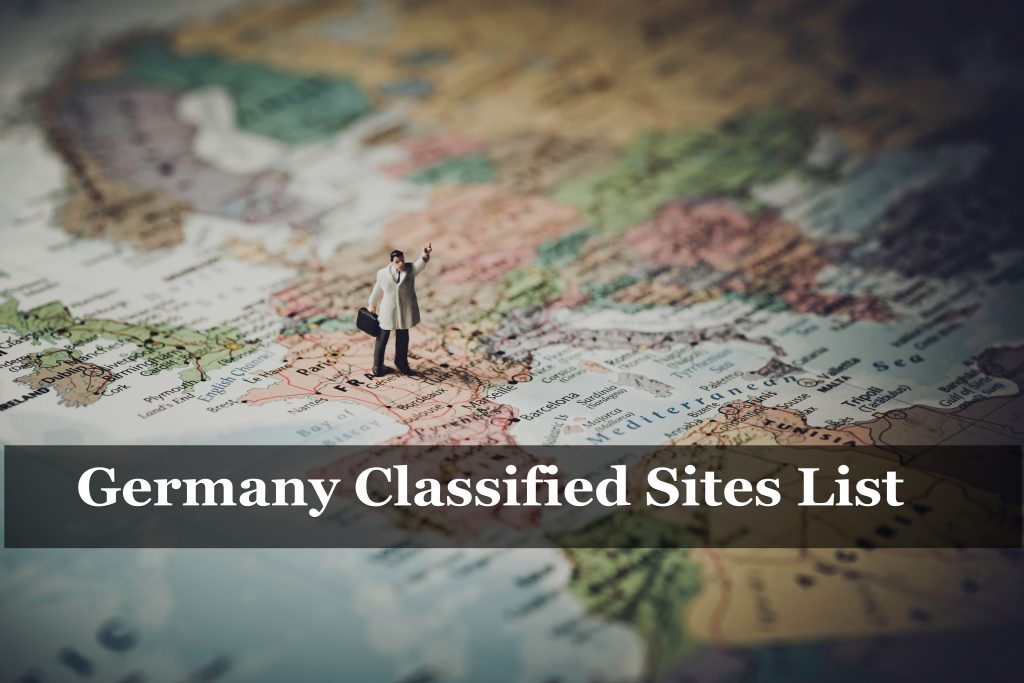 Germany Classified Sites List